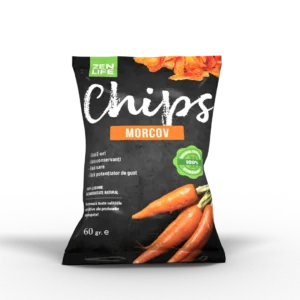 Morcov chips deshidratat